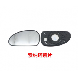 索纳塔名驭索八索九倒车镜镜片反光镜玻璃卡托汽车配件